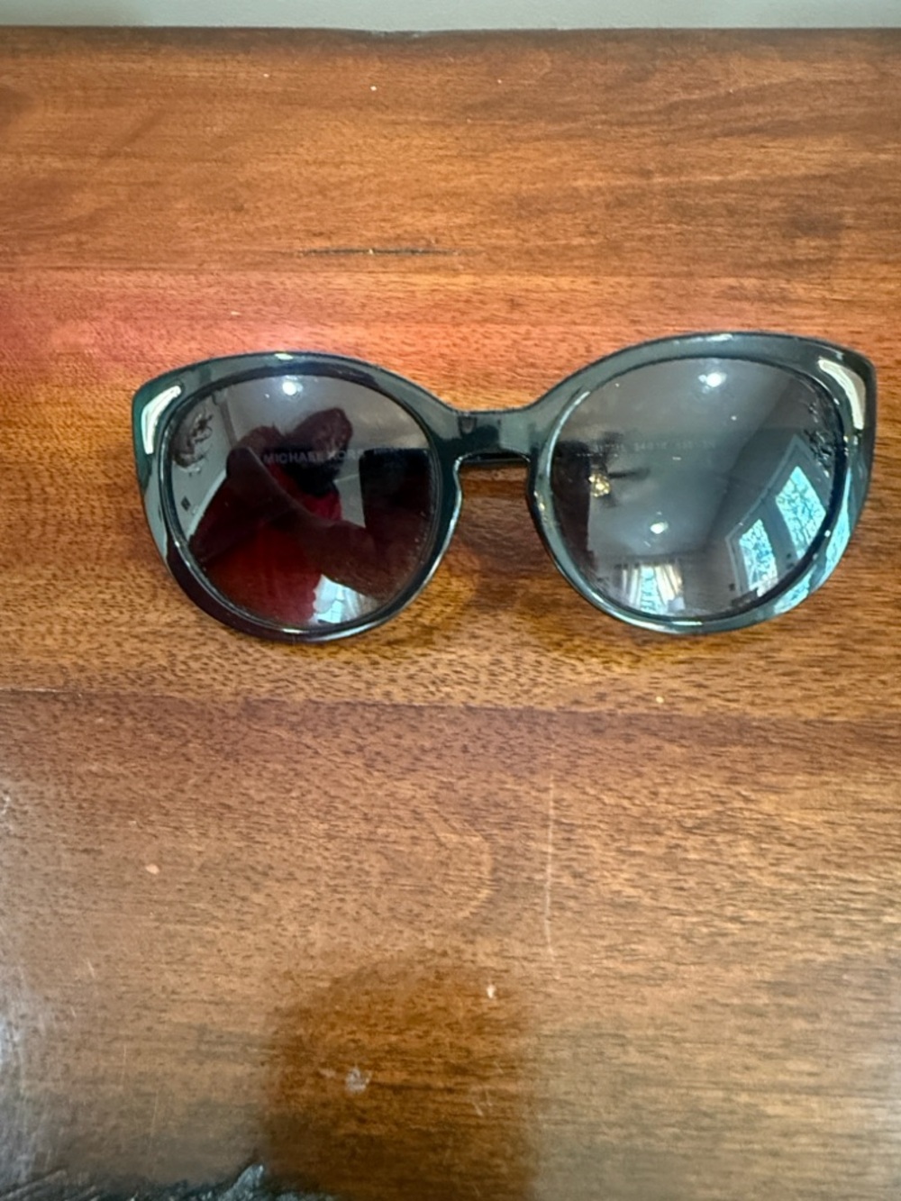 Michael Kors MK 6041 Lyn Cat Eye Sunglasses Black Gradient w/ Case - Picture 8 of 12